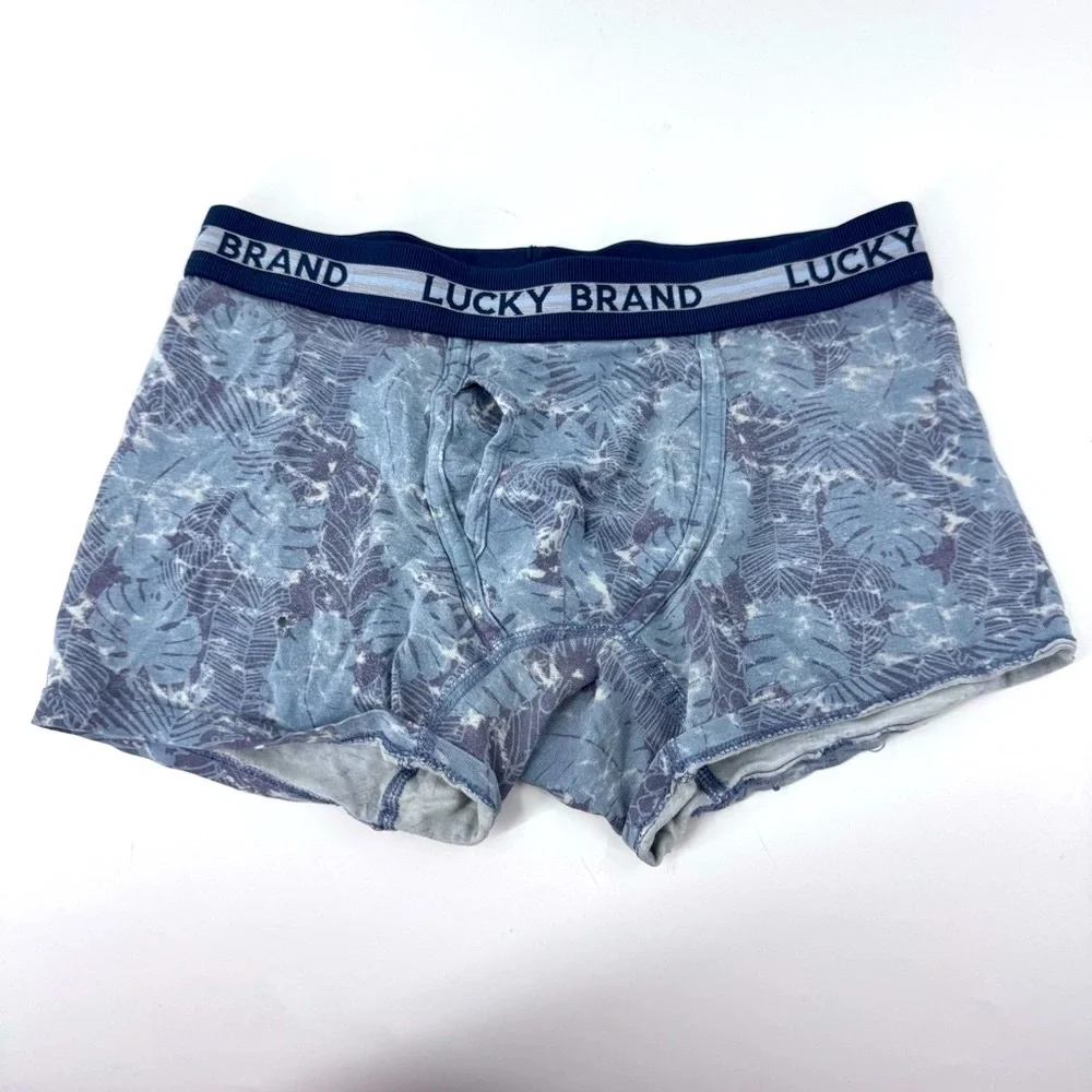 Lucky Brand Blue Boxer Briefs‎ Athletic Fit